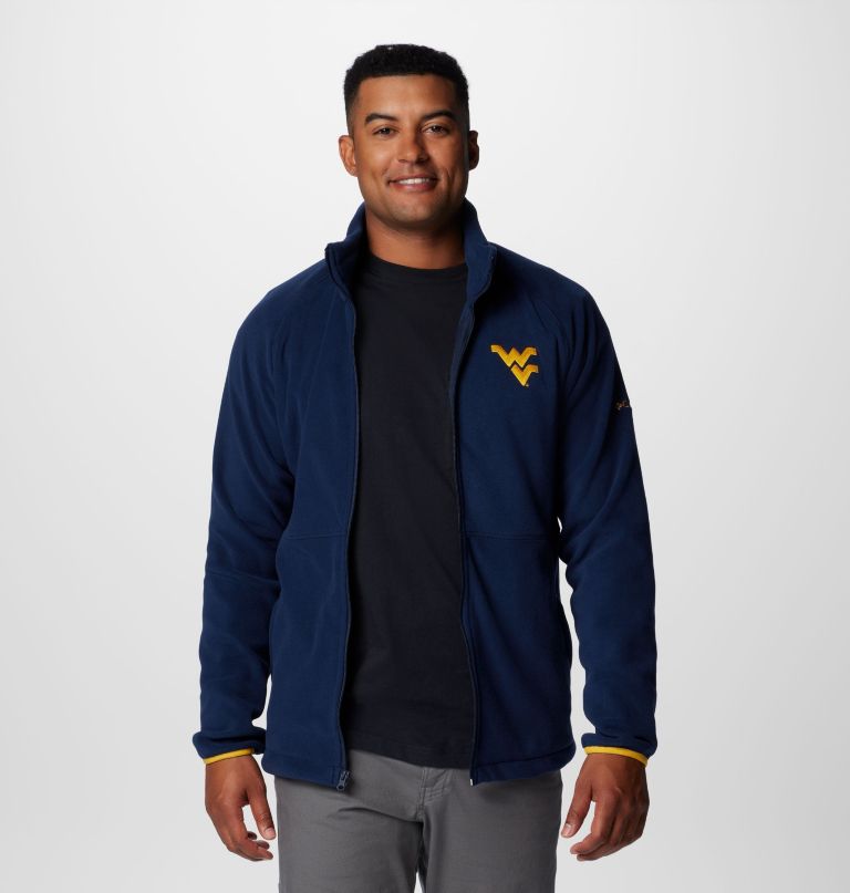 herre collegiate flanker iv fleecejakke - west virginia