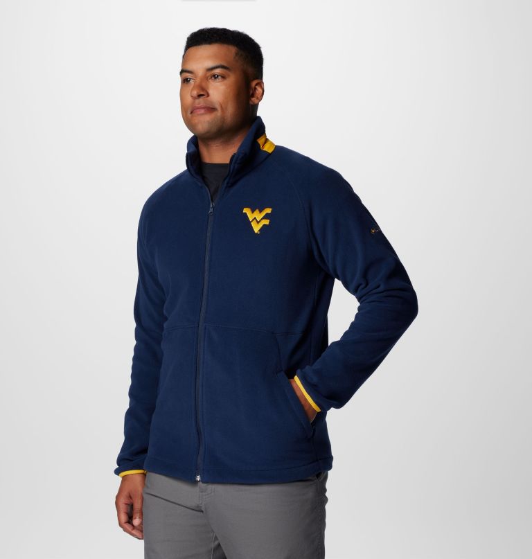 herre collegiate flanker iv fleecejakke - west virginia