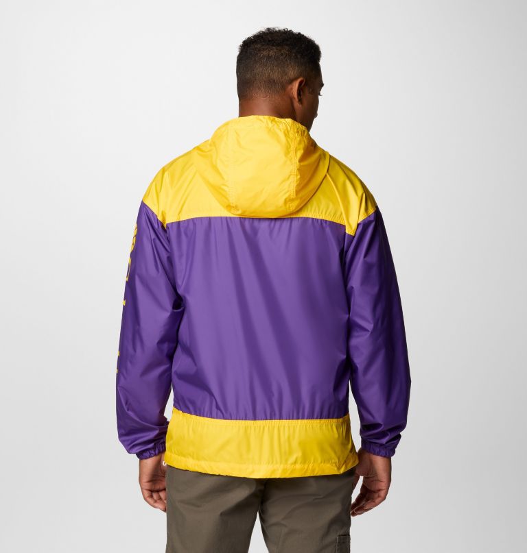 herre collegiate flash challenger ii vindjakke - lsu