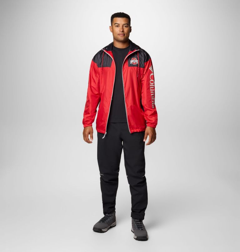 herre collegiate flash challenger ii vindjakke - ohio state