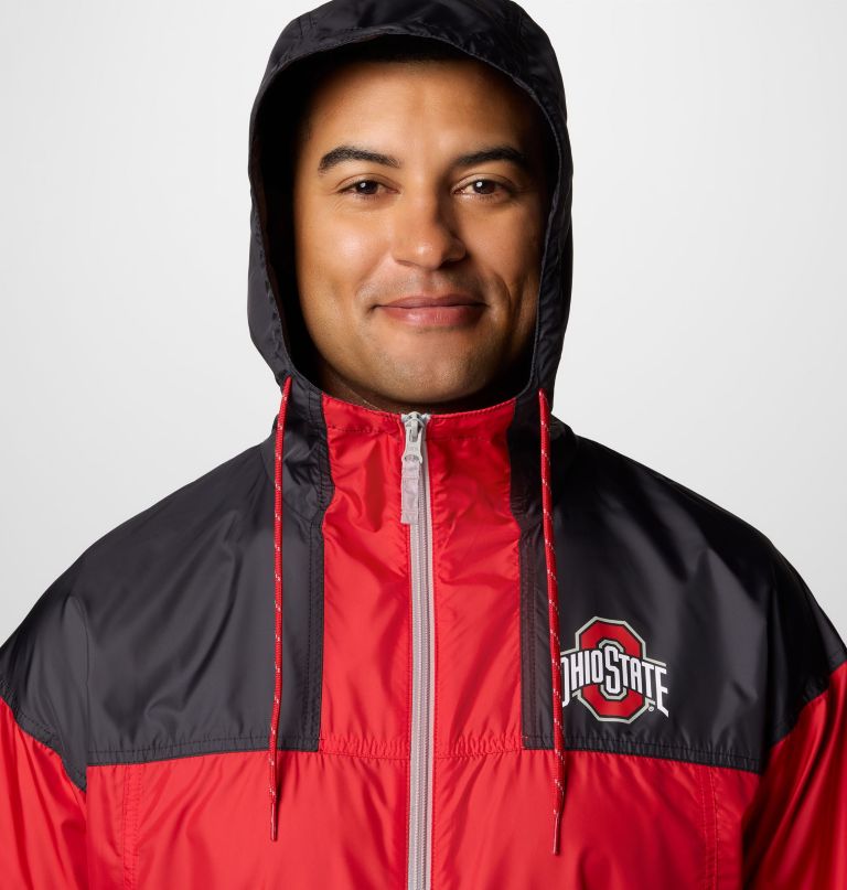 herre collegiate flash challenger ii vindjakke - ohio state
