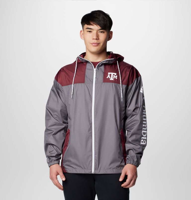 herre collegiate flash challenger ii vindjakke - texas am