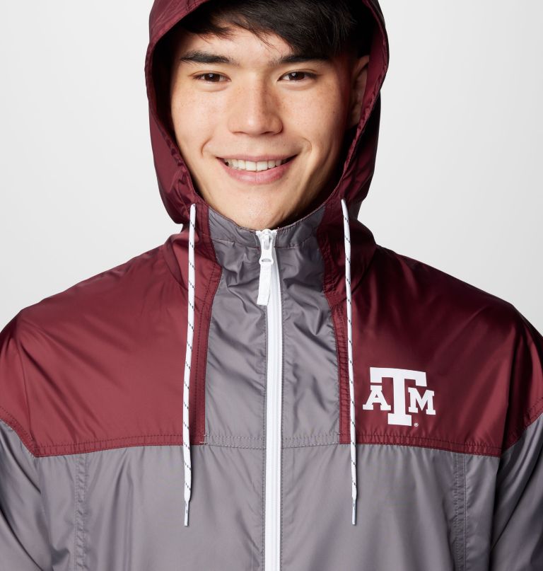 herre collegiate flash challenger ii vindjakke - texas am